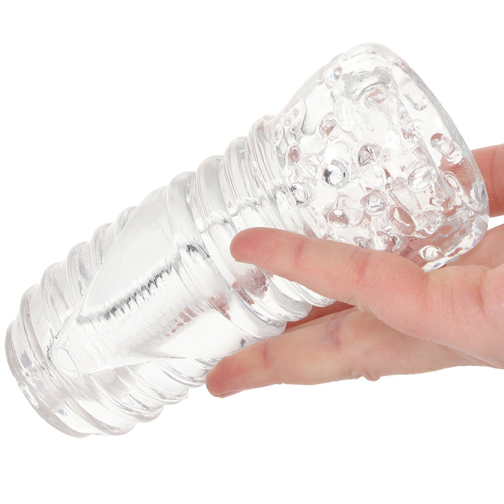 SONO No.68 Super Stretchable Stroker in Clear - Tophatter's Adult Products Male Masturbators > Discreet Masturbators - Tophatter Daily Deals