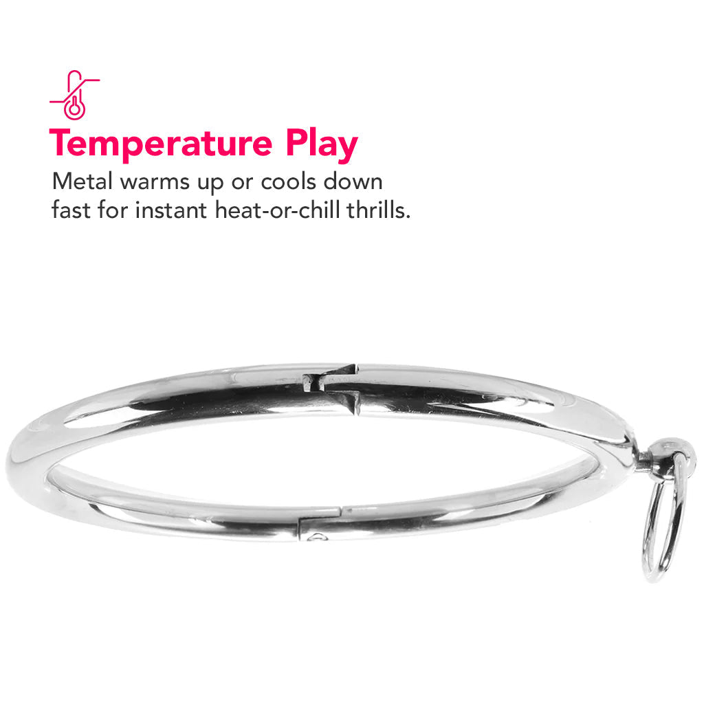 Stainless Steel Collar Bondage and Fetish > Leashes and Collars - Tophatter Daily Deals