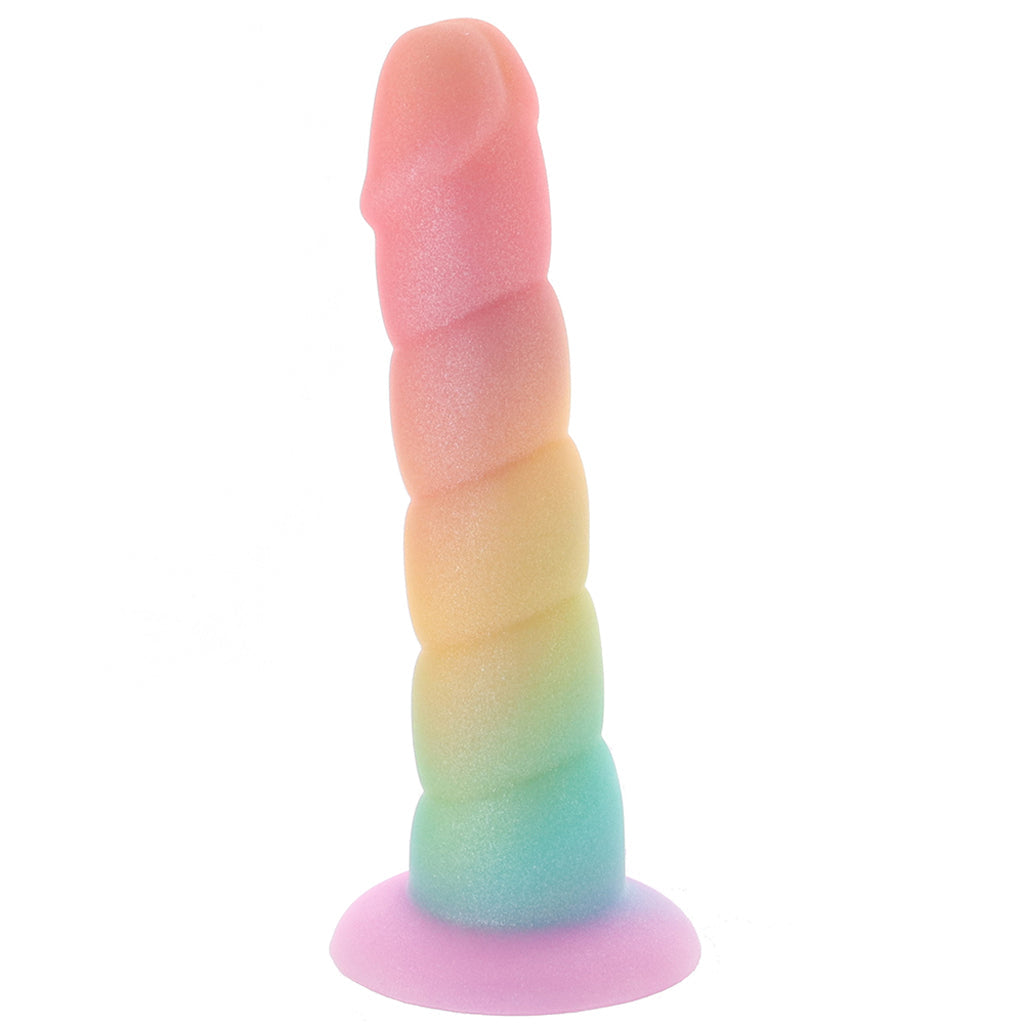 Simply Sweet Swirl Rainbow Dildo - Tophatter's Vibrator Deals Online Dildo Sex Toys > Realistic Dildos - Tophatter Daily Deals