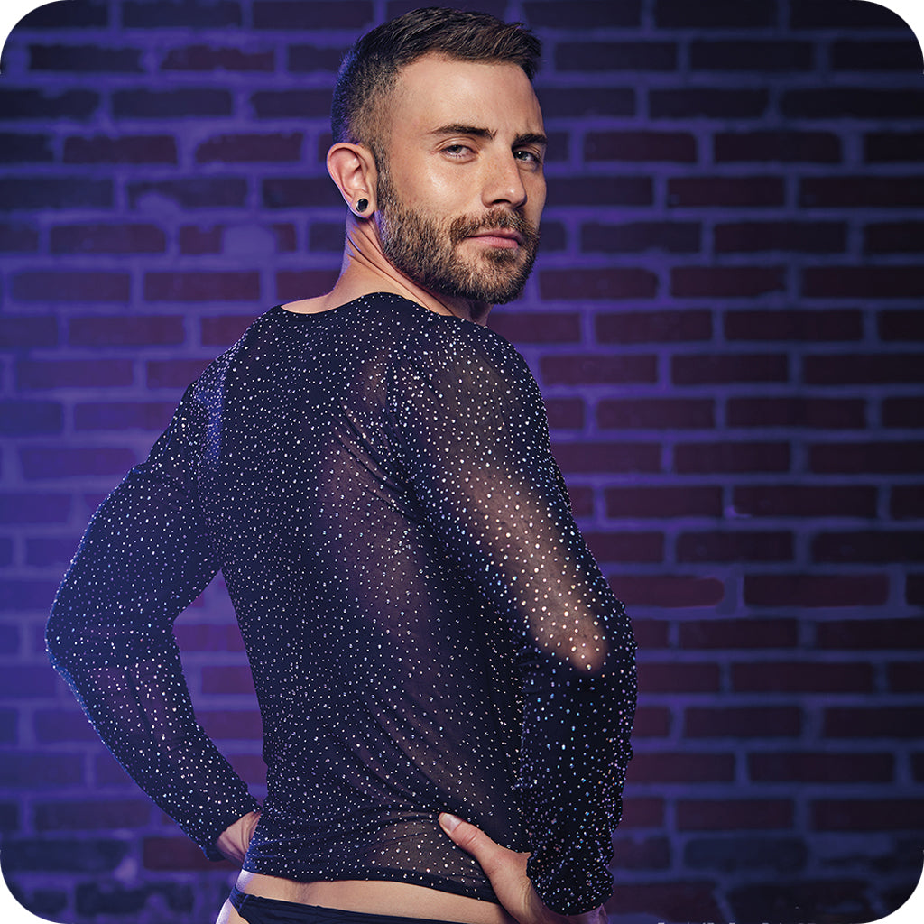 Radiance Long Sleeve Shirt Bondage and Fetish > Men's Bondage Wear - Tophatter Daily Deals