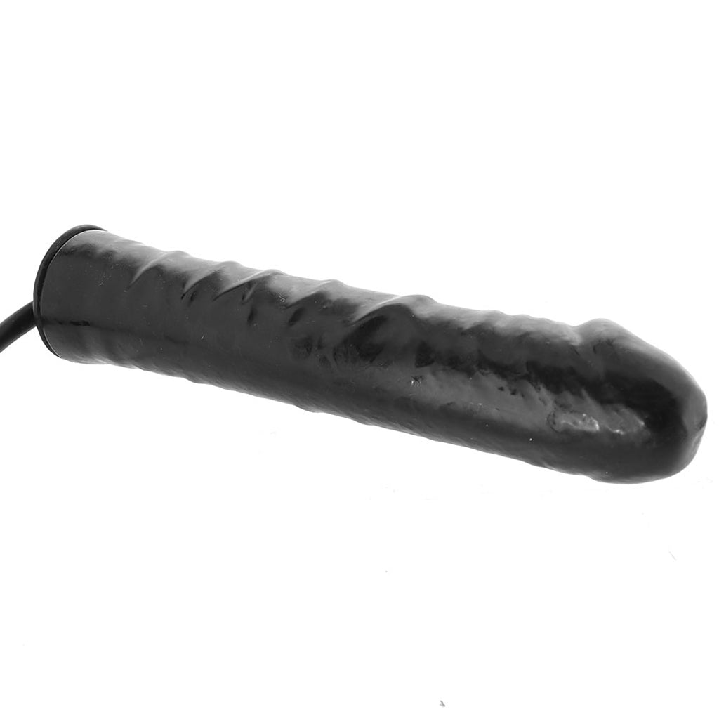Inflatable Stud 9.5 Inch Dildo in Black - Tophatter's Adult Products Dildo Sex Toys > Realistic Dildos - Tophatter Daily Deals