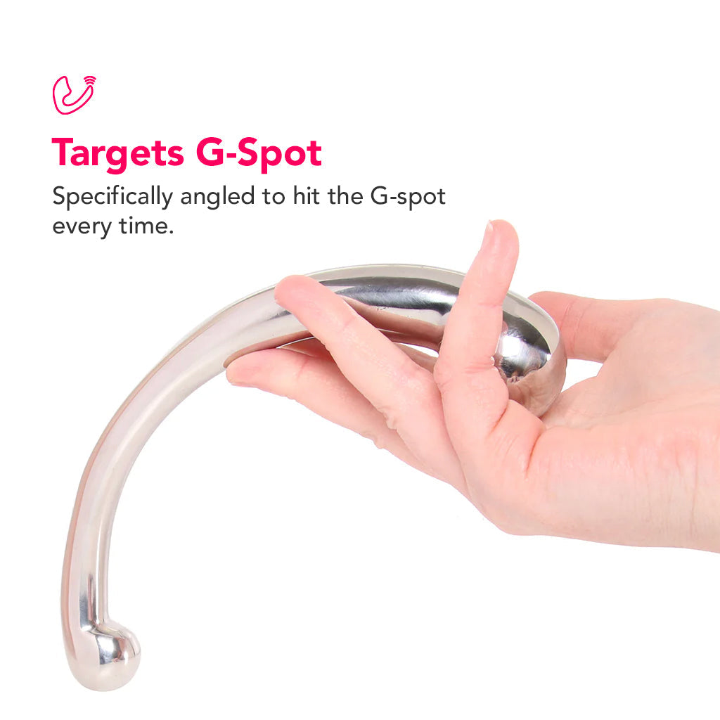 Stainless Steel G-Spotting Wand Dildo Sex Toys > G-Spot Dildos - Tophatter Daily Deals