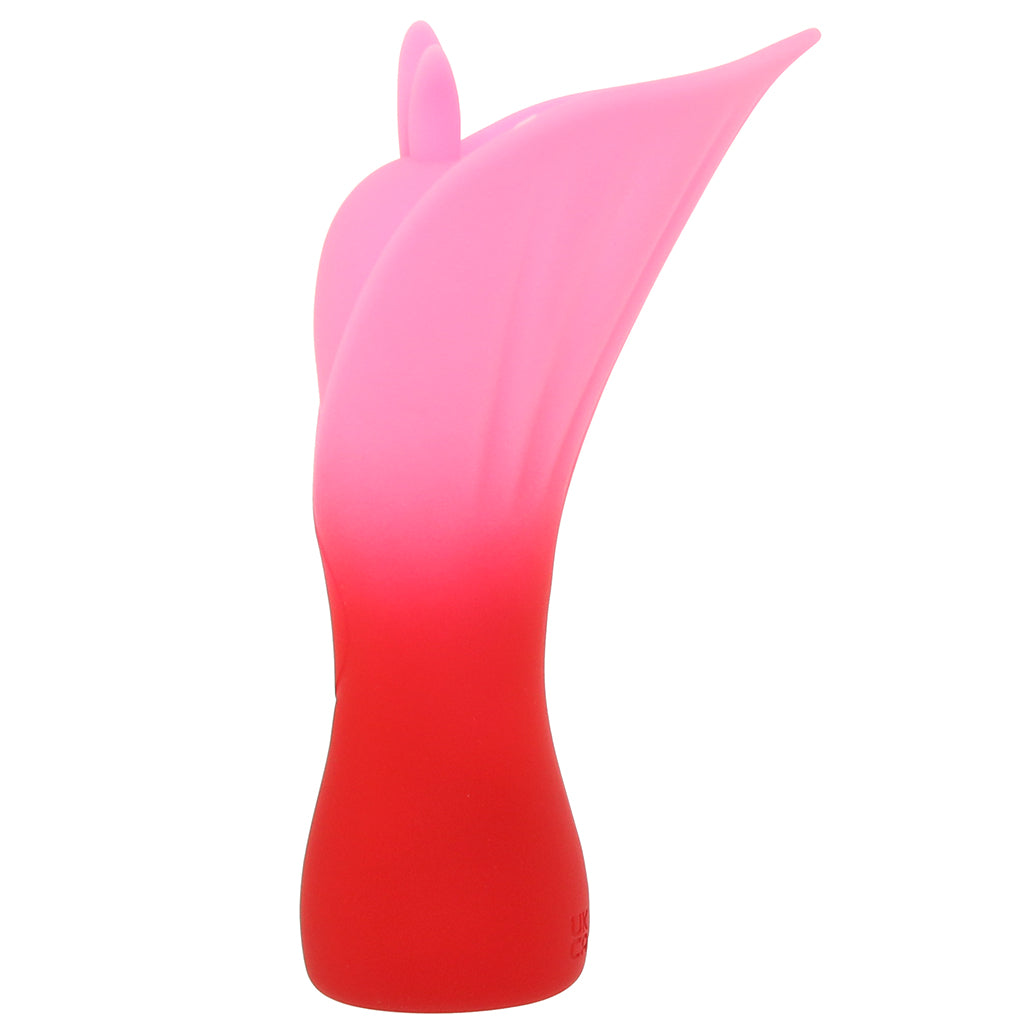 Mina Fiercely Powerful Fluttering Flower Vibe in Pink Vibrators > Clitoral Stimulators - Tophatter Daily Deals