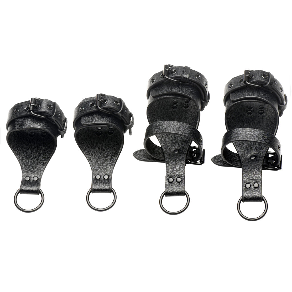 Master Series All Access Bed Restraint Kit Bondage and Fetish > Restraints - Tophatter Daily Deals