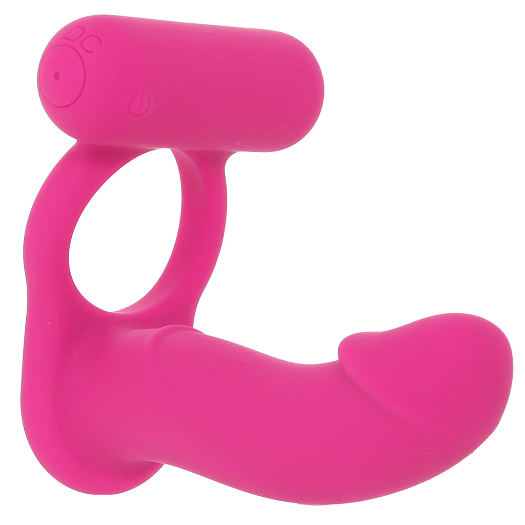 Double Diver Vibrating Ring Cock Rings - Tophatter Daily Deals