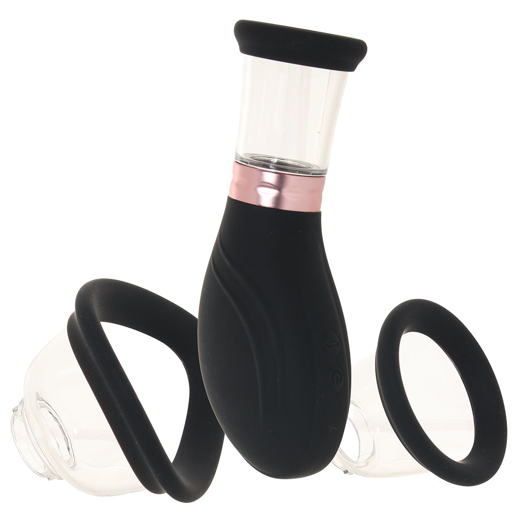 Pumped Delightful Vulva & Breast Pump Vibrators > Clitoral Suction & Stimulation - Tophatter Daily Deals