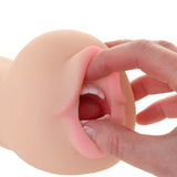 Stroke It Anatomical Mouth Stroker in Ivory Male Masturbators > Mouth Masturbators & Strokers - Tophatter Daily Deals