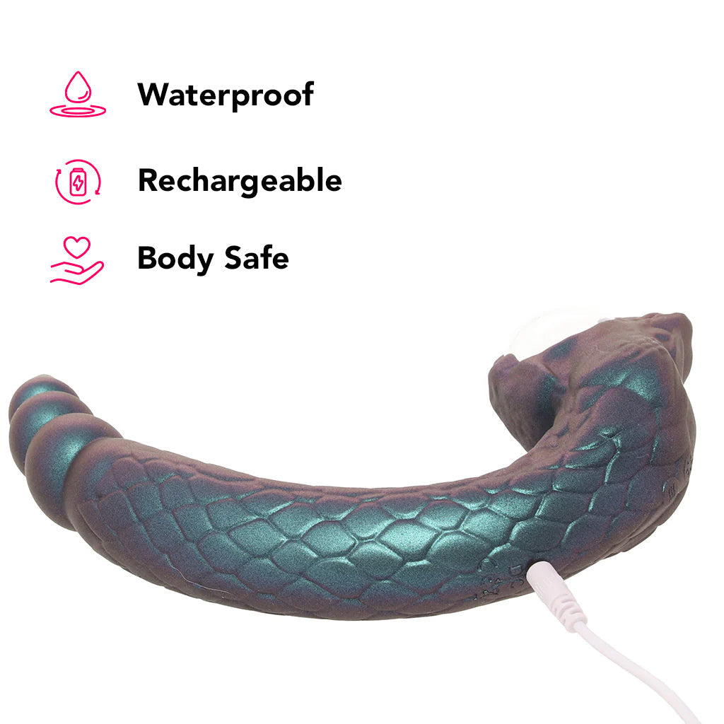 Temptasia Rattle Snake Plasma Vibe Vibrators > Clitoral Stimulators - Tophatter Daily Deals
