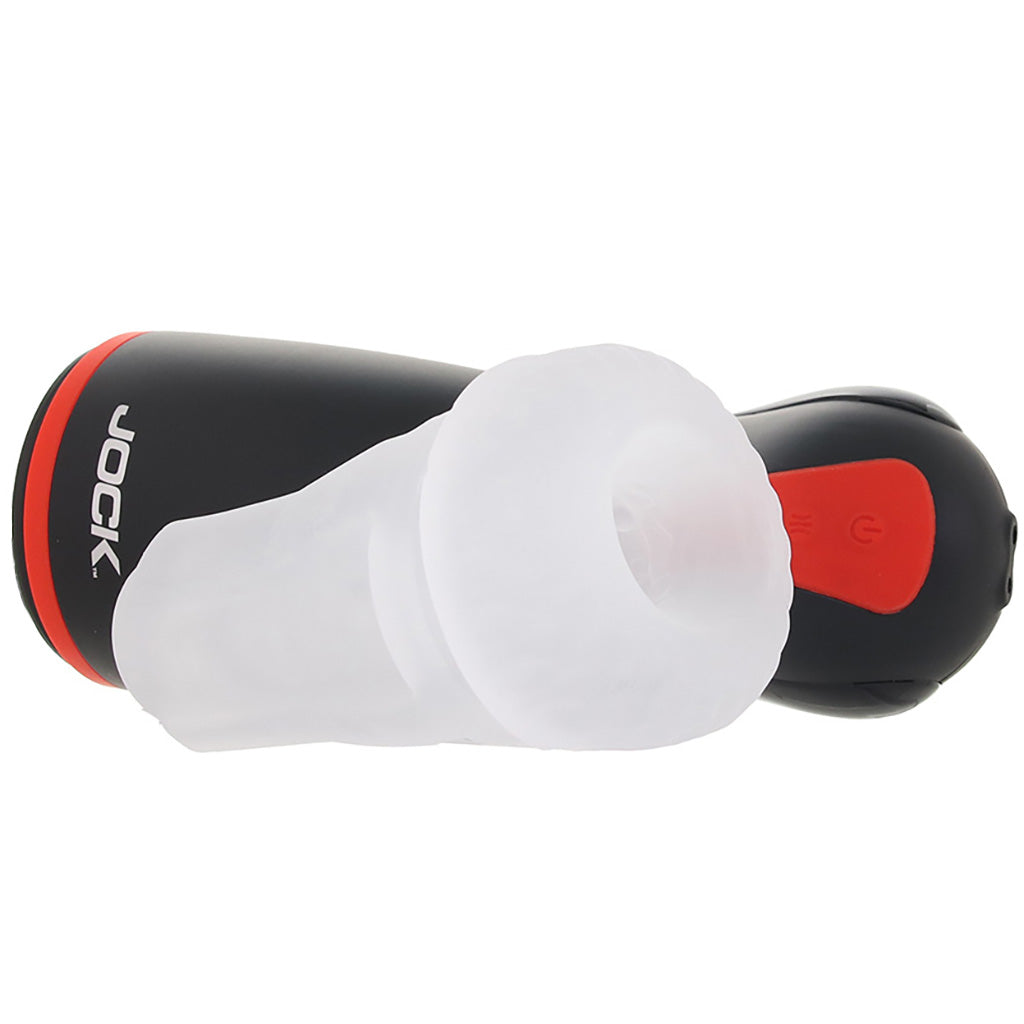 Jock Blaze Vibrating, Sucking & Warming Stroker Male Masturbators > Auto Strokers - Tophatter Daily Deals