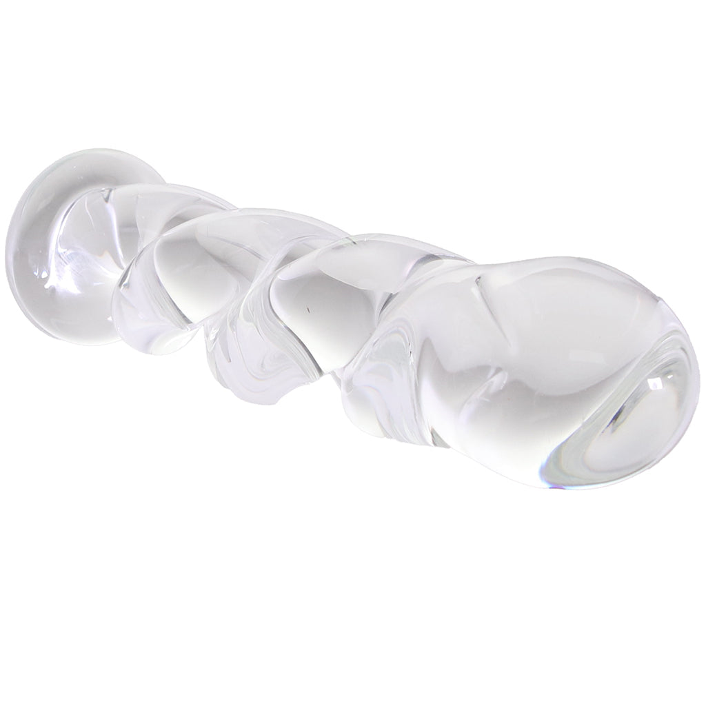 Clarity Seraphic Braid Glass Dildo Dildo Sex Toys > Pyrex Glass Dildos - Tophatter Daily Deals