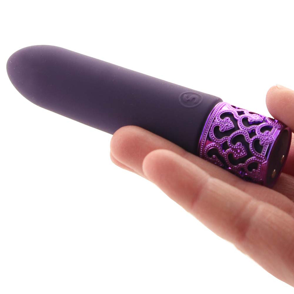 Royal Gems Imperial Bullet Vibe in Purple Vibrators > Bullet and Egg Vibrators - Tophatter Daily Deals