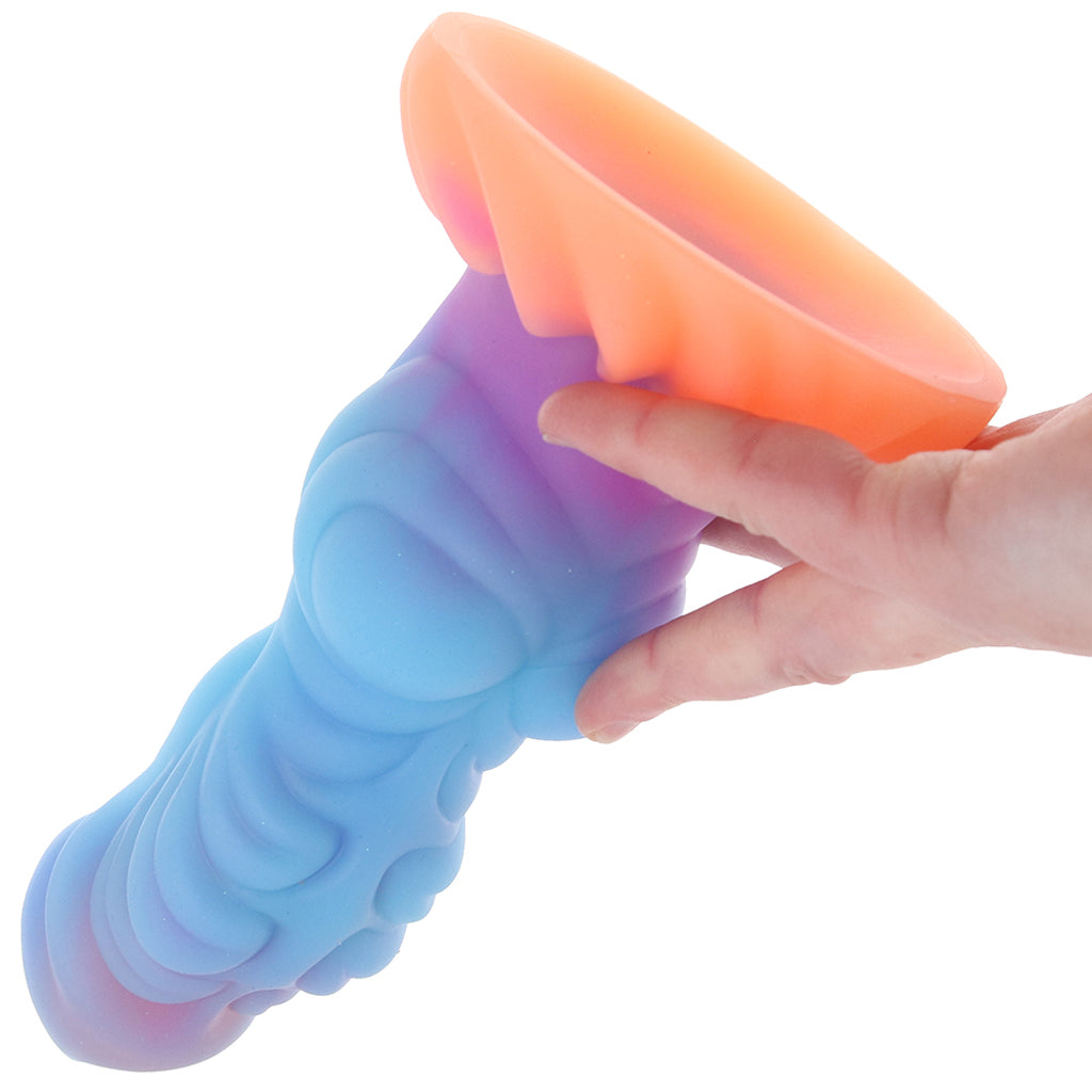 Creature Cocks Alien Invader Glow-in-the-Dark Dildo Dildo Sex Toys > G-Spot Dildos - Tophatter Daily Deals