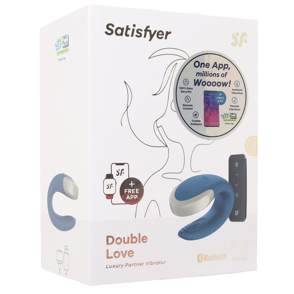 Satisfyer Double Love Luxury Partner Vibe Vibrators > G-Spot Vibrators - Tophatter Daily Deals