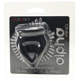 Alpha Dual Liquid Silicone Cage & Ring Bondage and Fetish > Cock and Ball Devices - Tophatter Daily Deals