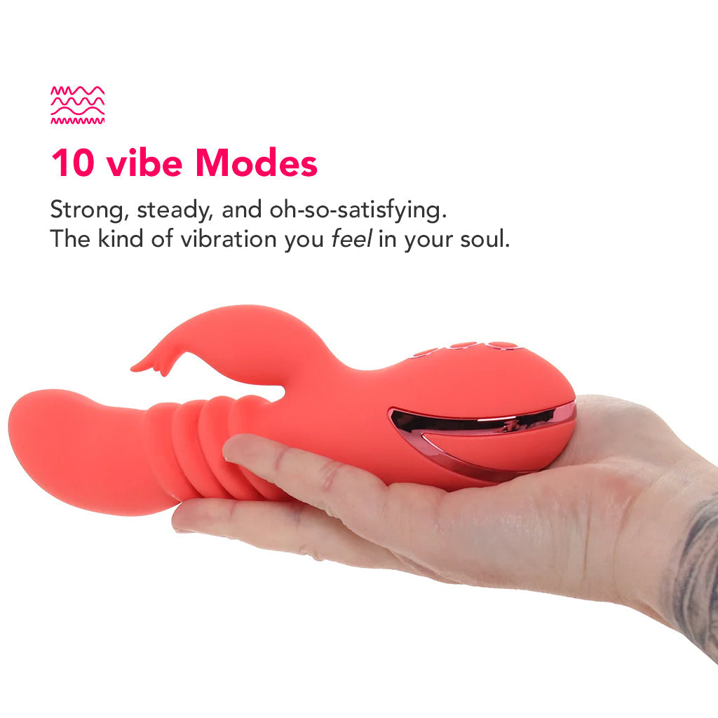 California Dreaming Orange County Cutie Vibe Vibrators > Rabbit Vibrators - Tophatter Daily Deals