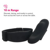 Lock-n-Play Wristband Remote Panty Teaser Vibrators > Wearable & Panty Vibrators - Tophatter Daily Deals