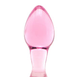 Icicles No. 48 Hand Blown Glass Butt Plug in Pink Anal Sex Toys > Butt Plugs - Tophatter Daily Deals