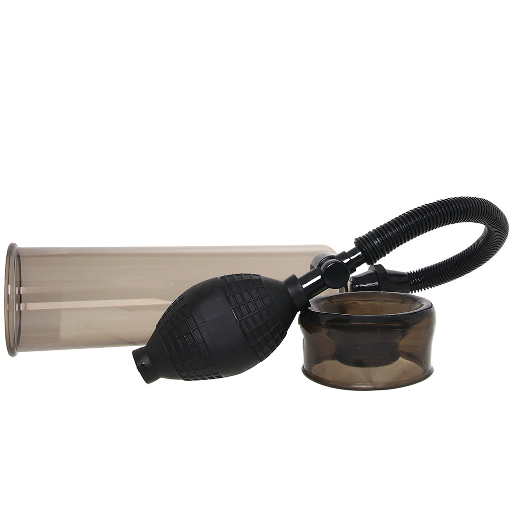 Beginner's Power Pump in Smoke - Tophatter's Adult Products Male Enhancement > Penis Pumps - Tophatter Daily Deals