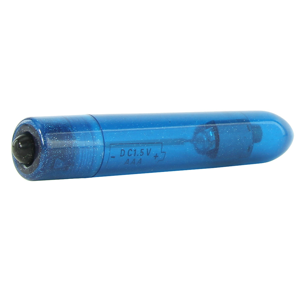 Shane's World Sparkle Bullet Vibe in Blue - Tophatter's Adult Sex Toys Online Vibrators > Bullet and Egg Vibrators - Tophatter Daily Deals