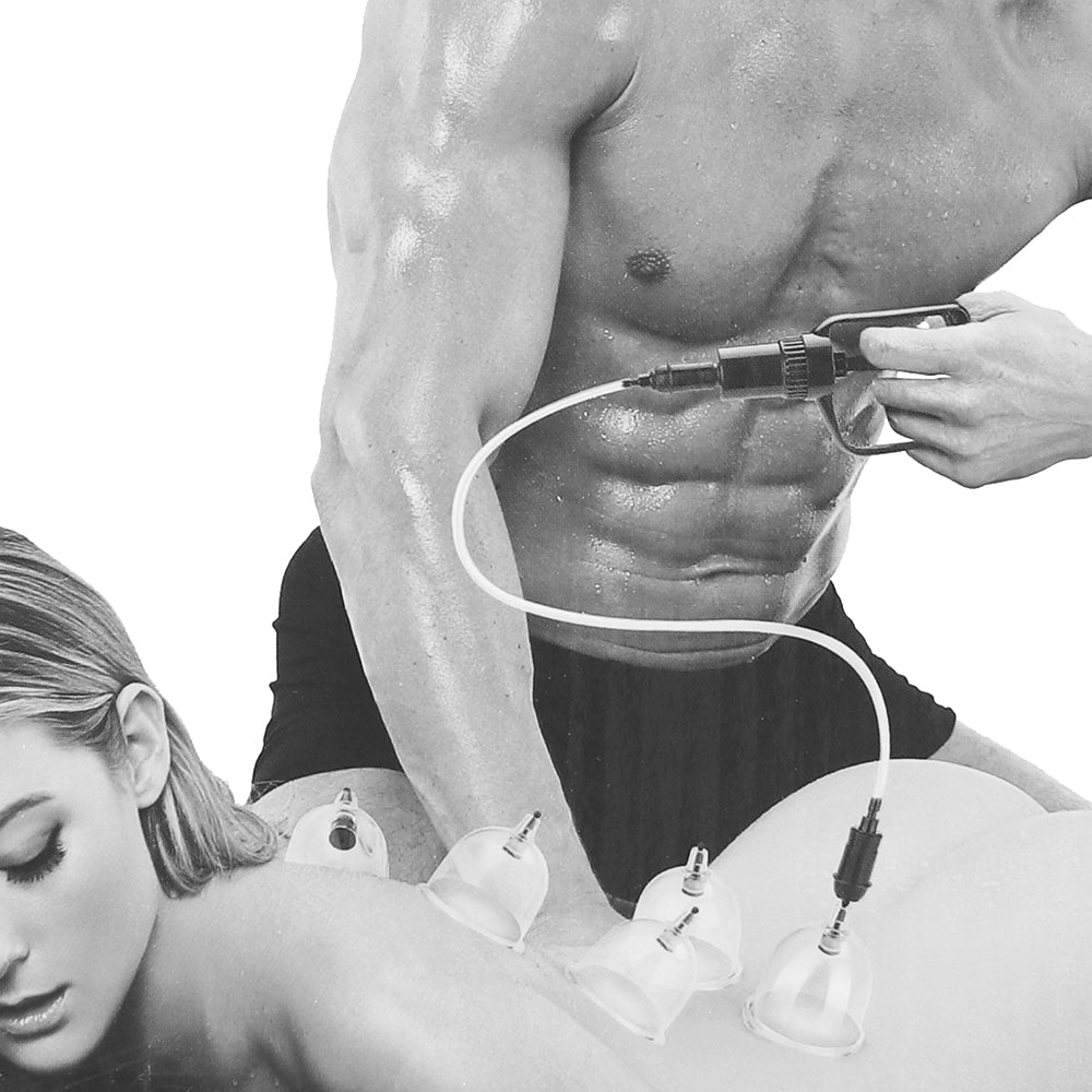 Lux Fetish Erotic Suction Cupping Set Bondage and Fetish > Tools & Accessories - Tophatter Daily Deals