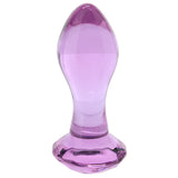 Crystal Glass Gem Plug in Purple Anal Sex Toys > Butt Plugs - Tophatter Daily Deals