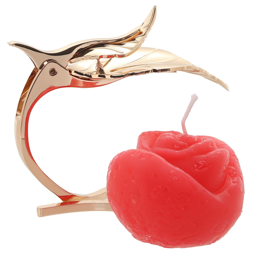 Master Series Burning Passion Rose Candle & Holder Bondage and Fetish > Tools & Accessories - Tophatter Daily Deals