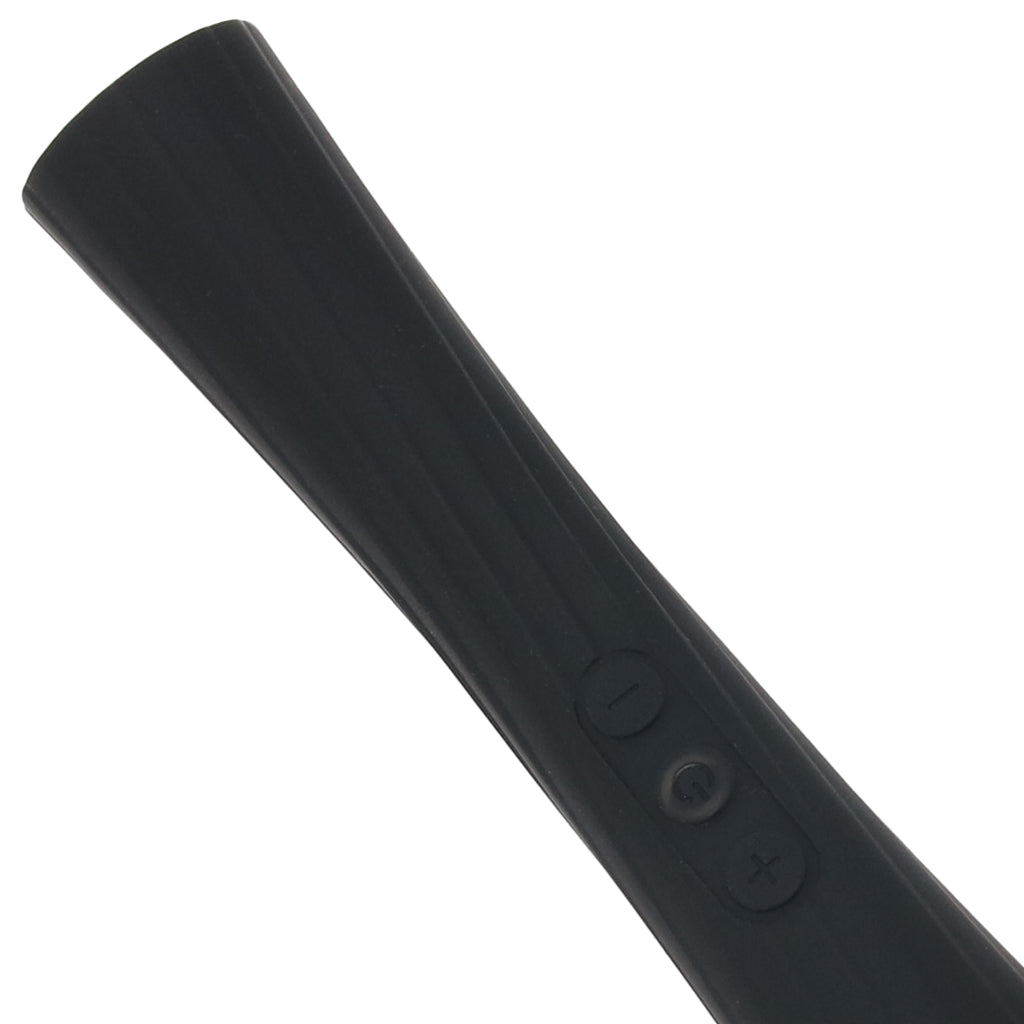PinkCherry Luxury Slim Rechargeable Wand in Black - Tophatter's Adult Sex Toys Online Vibrators > Wands - Tophatter Daily Deals
