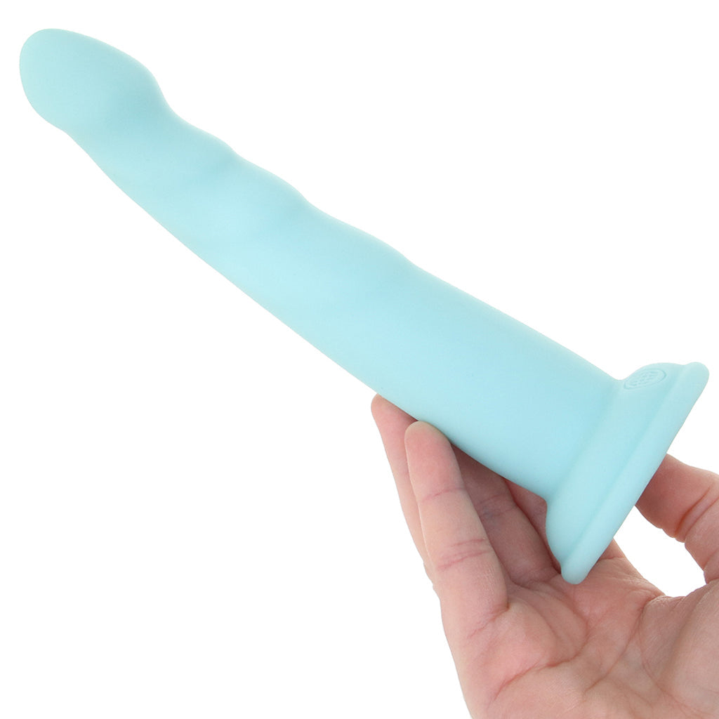 Dillio Platinum Slim Seven Dildo in Teal Dildo Sex Toys > G-Spot Dildos - Tophatter Daily Deals