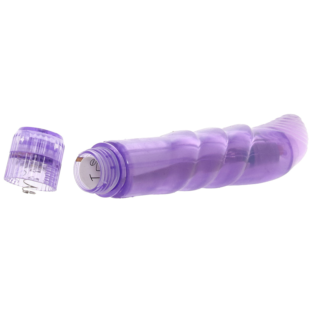 Basic Essentials Slim Softee Vibe in Purple Vibrators > G-Spot Vibrators - Tophatter Daily Deals