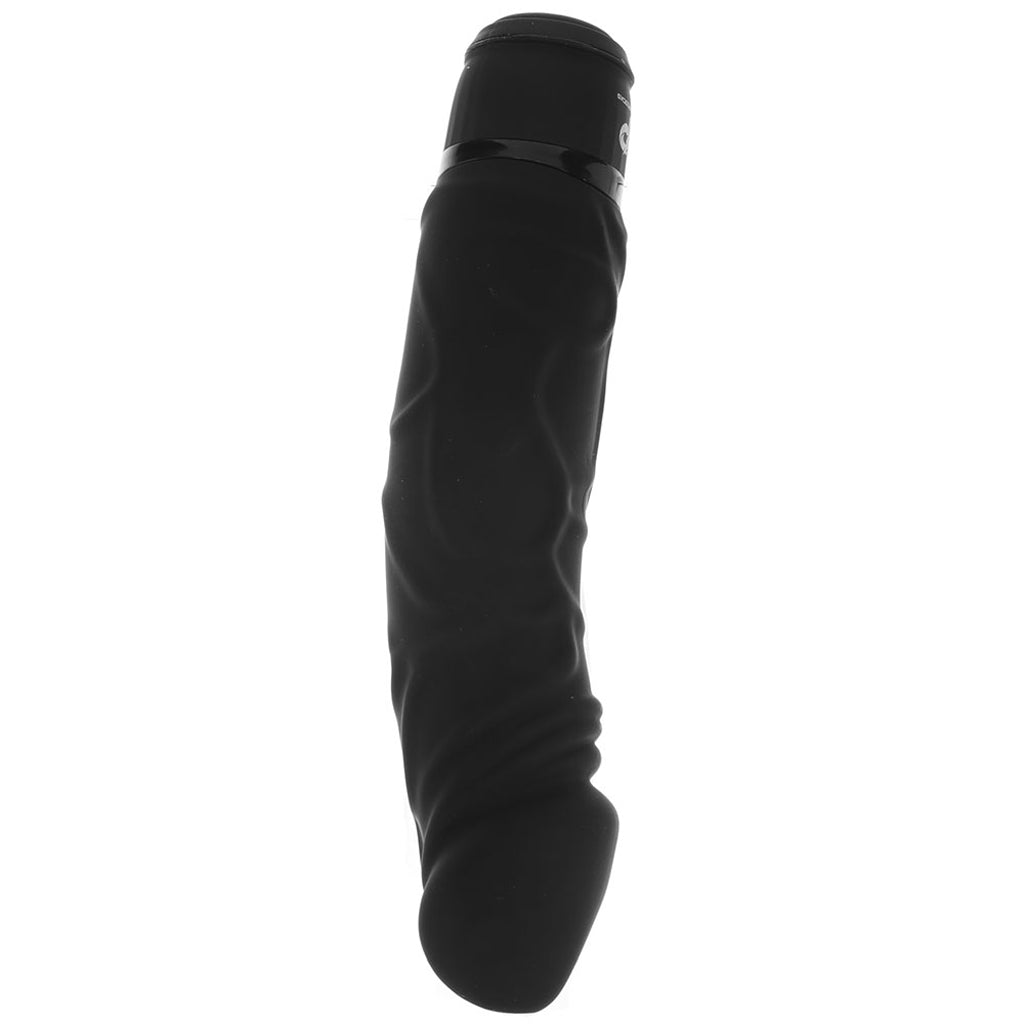 PowerCock 6.5 Inch Realistic Vibe in Black Vibrators > Realistic Vibrator Dildos - Tophatter Daily Deals
