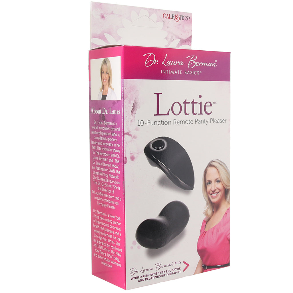 Dr. Berman Lottie 10 Function Remote Panty Pleaser - Tophatter's Adult Sex Toys Online Vibrators > Strap-On & Wearable - Tophatter Daily Deals