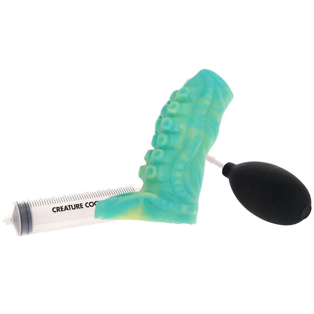 Creature Cocks Tentacle Squirting Enhancer in Green Male Enhancement > Extenders and Sleeves - Tophatter Daily Deals