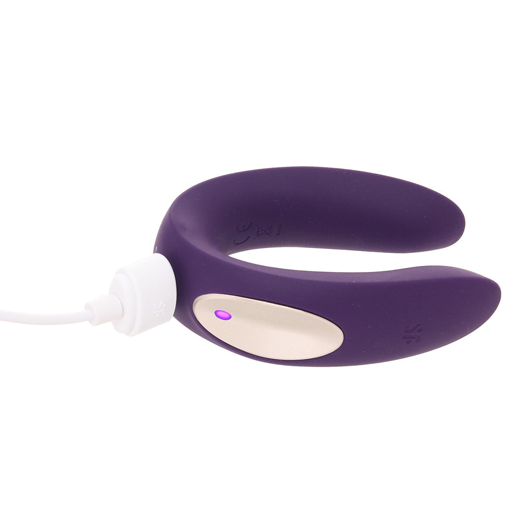 Satisfyer Double Plus Remote Partner Vibe Vibrators > Wearable & Panty Vibrators - Tophatter Daily Deals