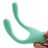 Tryst V2. Multi-Erogenous Silicone Vibe in Mint Vibrators > Clitoral Stimulators - Tophatter Daily Deals