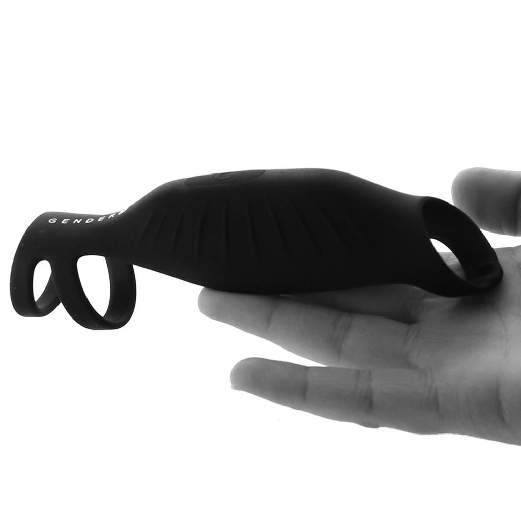 Gender X Rocketeer Vibrating Shaft Sleeve - Tophatter's Vibrator Deals Online Male Enhancement > Extenders and Sleeves - Tophatter Daily Deals