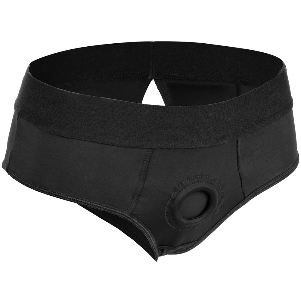 Her Royal Harness Backless Brief in 2X/3X Dildo Sex Toys > Strap-On and Harnesses - Tophatter Daily Deals