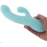 Luv Heat Up Thruster Rabbit Vibe in Aqua - Tophatter's Vibrator Deals Online Vibrators > Rabbit Vibrators - Tophatter Daily Deals