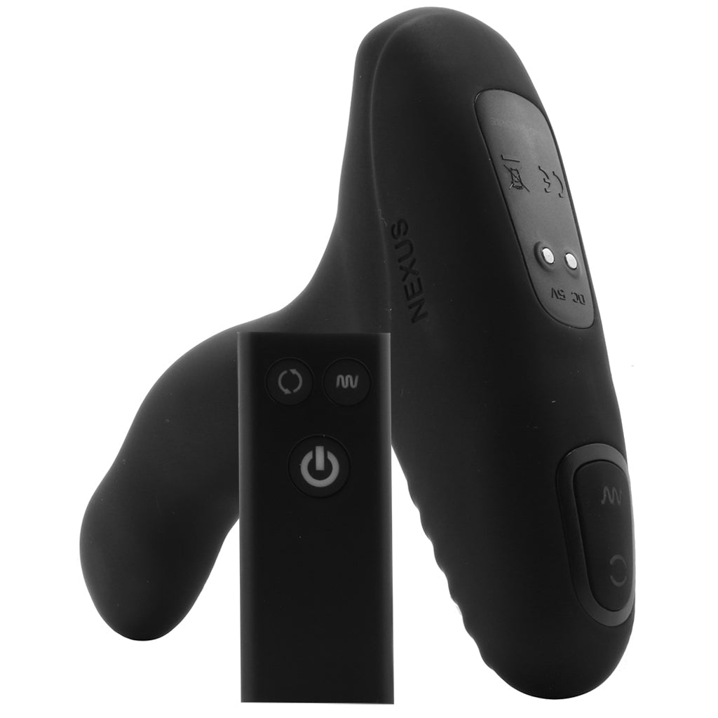 Revo Stealth Rotating Remote Prostate Massager in Black Anal Sex Toys > Prostate Massagers - Tophatter Daily Deals