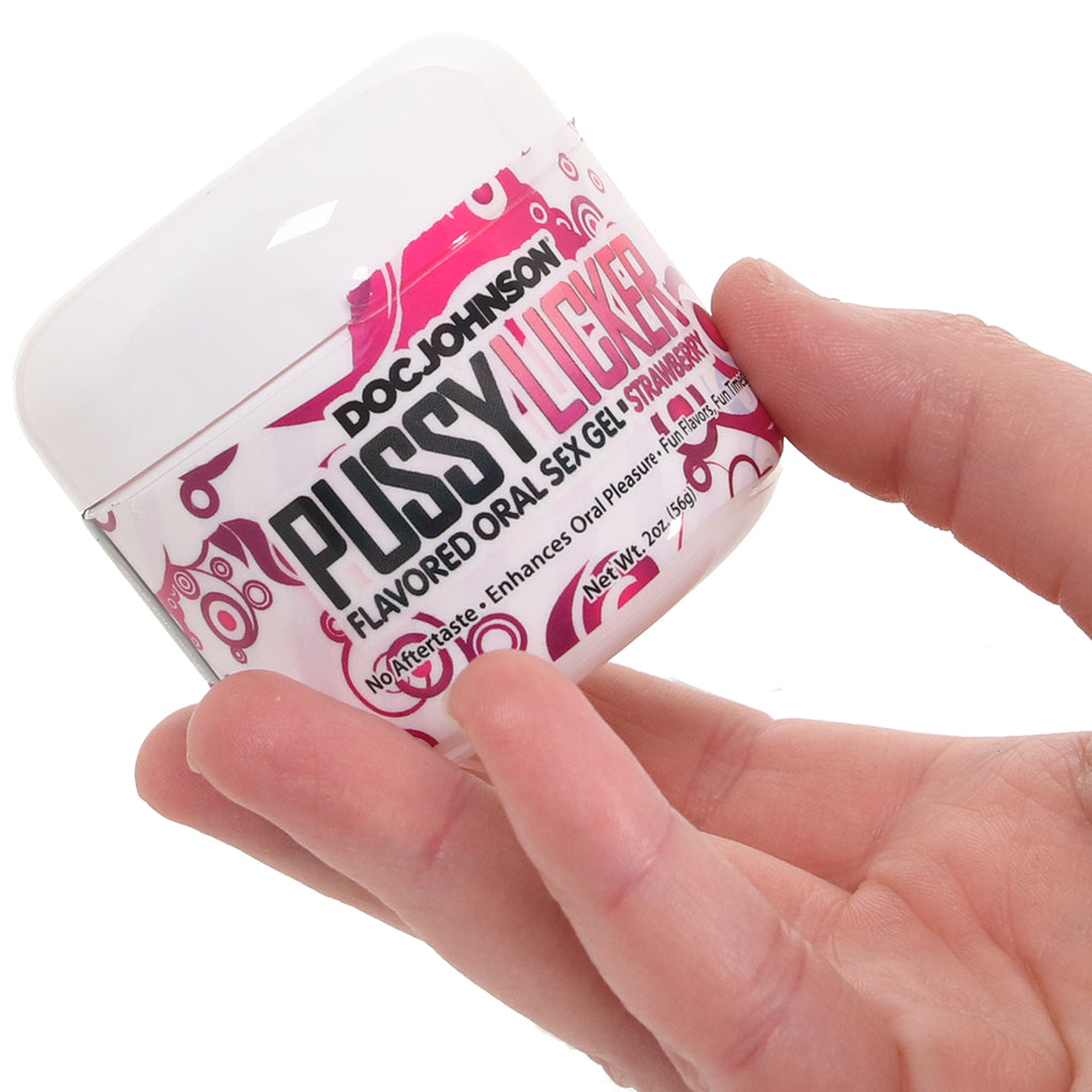 Pussy Licker Strawberry Oral Sex Gel in 2oz/56.6g Lubes and Lotions > Flavored Sex Lubes - Tophatter Daily Deals