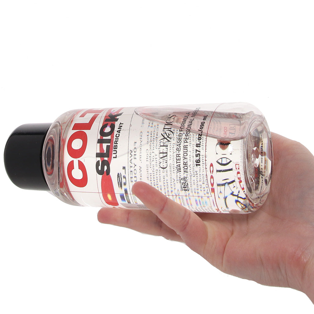 Colt Slick Lube in 16.57oz/490ml Lubes and Lotions > Water Based Sex Lubes - Tophatter Daily Deals