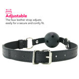 Ouch! Ball Gag in Black Bondage and Fetish > Ball Gags & Mouth Restraints - Tophatter Daily Deals