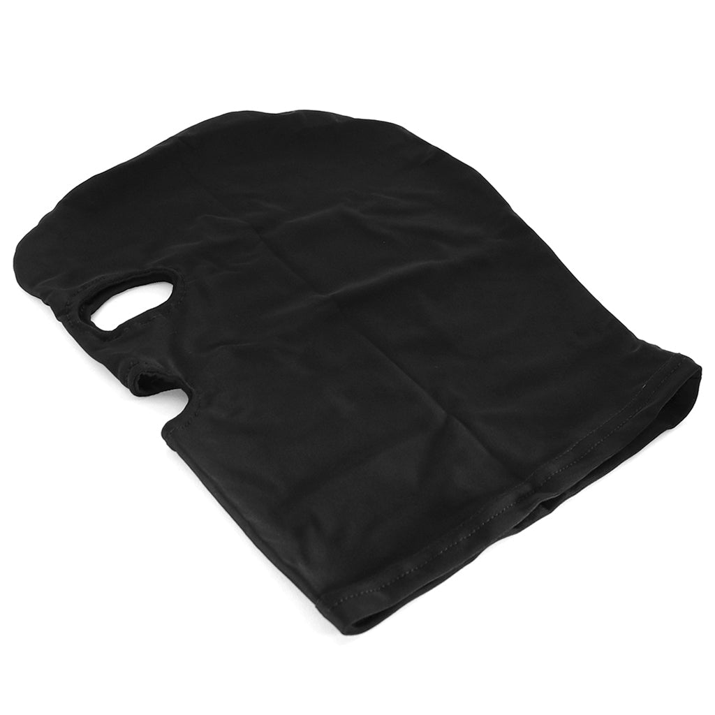 Black & White Open Mouth And Eye Subversion Mask - Tophatter's Adult Products Bondage and Fetish > Pleasure Masks and Dress Up Play - Tophatter Daily Deals