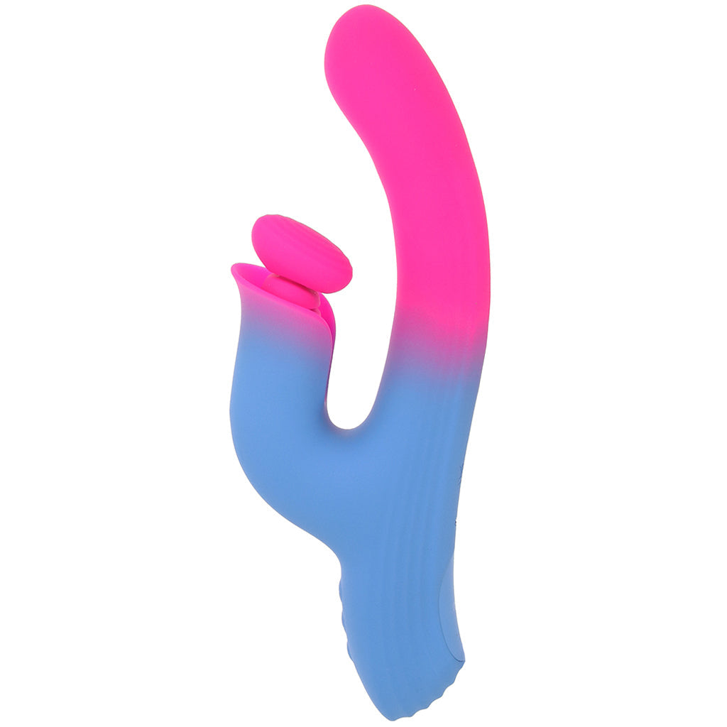 Elation Thrusting Rabbit Vibe - Tophatter's Adult Sex Toys Online Vibrators > Rabbit Vibrators - Tophatter Daily Deals