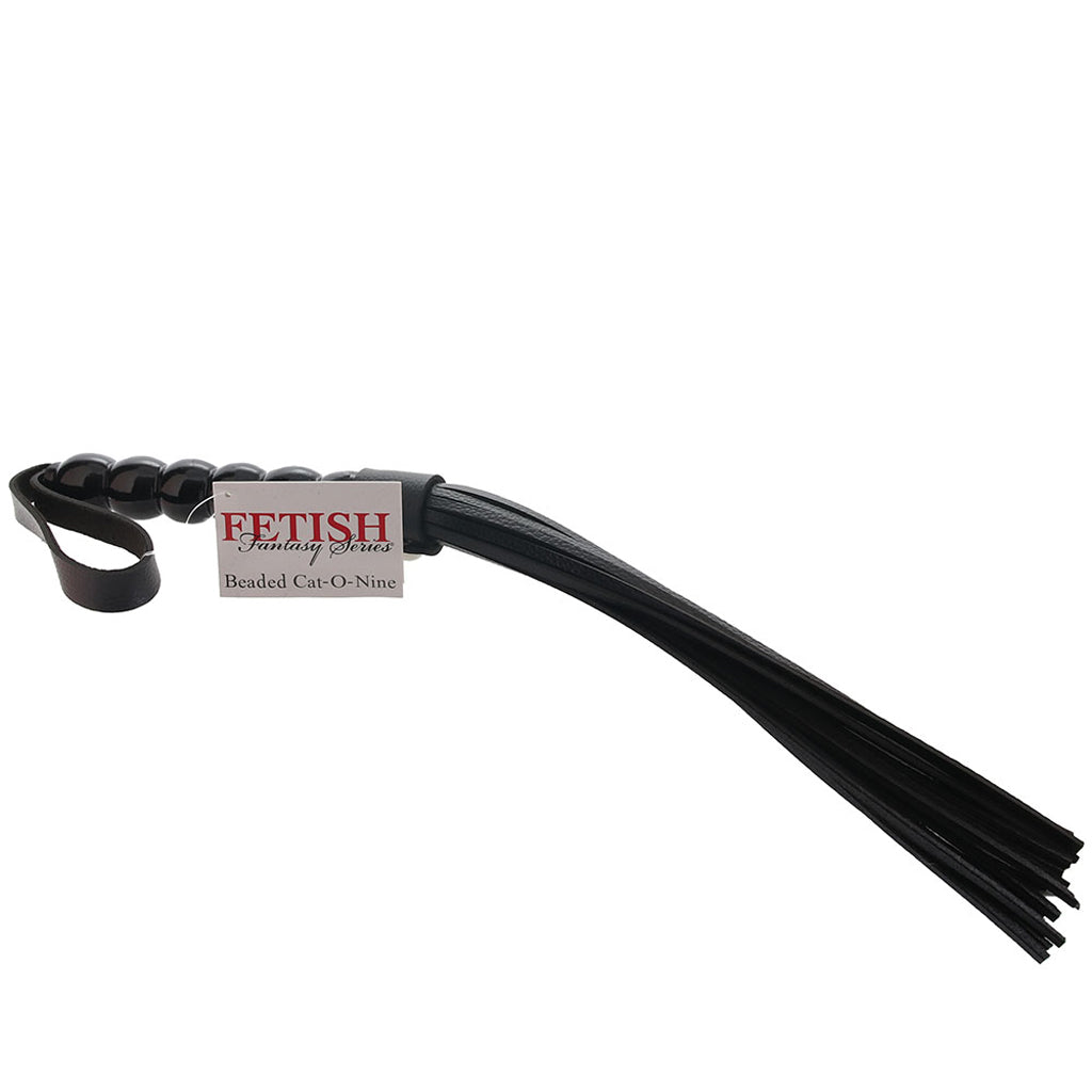 Fetish Fantasy Beaded Cat-O-Nine Tails - Tophatter's Adult Products Bondage and Fetish > Whips and Crops - Tophatter Daily Deals