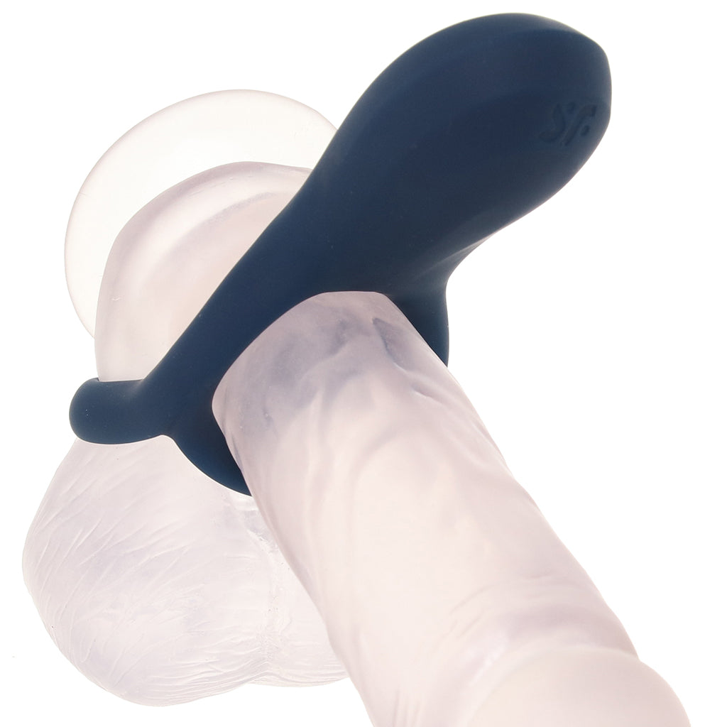 Satisfyer Epic Duo Vibrating Cock Ring Cock Rings - Tophatter Daily Deals