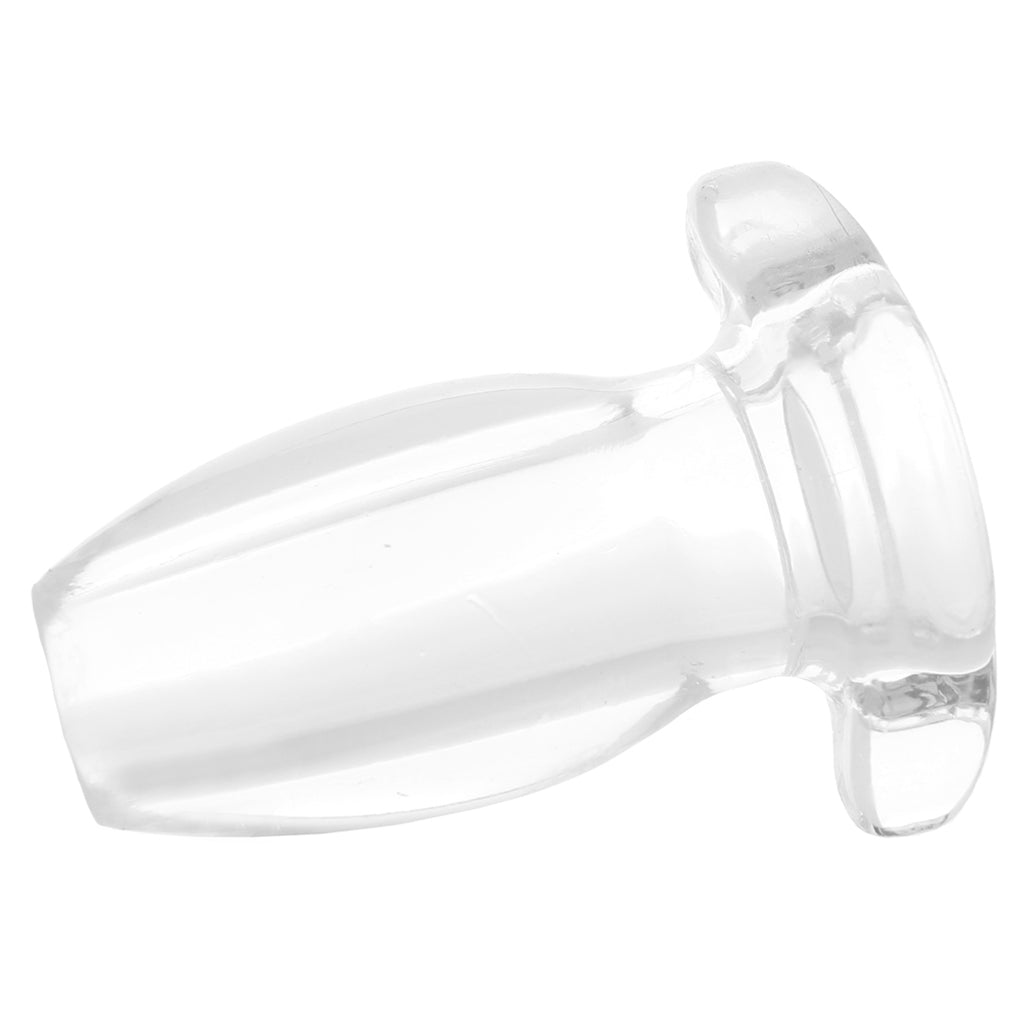 Peephole Clear Hollow Anal Plug - Tophatter's Adult Products Anal Sex Toys > Butt Plugs - Tophatter Daily Deals