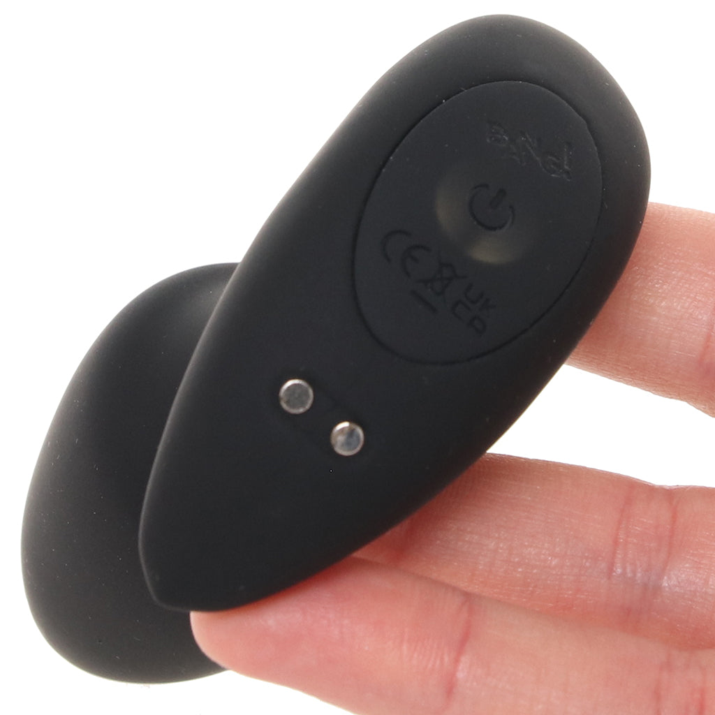 Bang! Thrusting & Vibrating Silicone Butt Plug in Black Anal Sex Toys > Butt Plugs - Tophatter Daily Deals