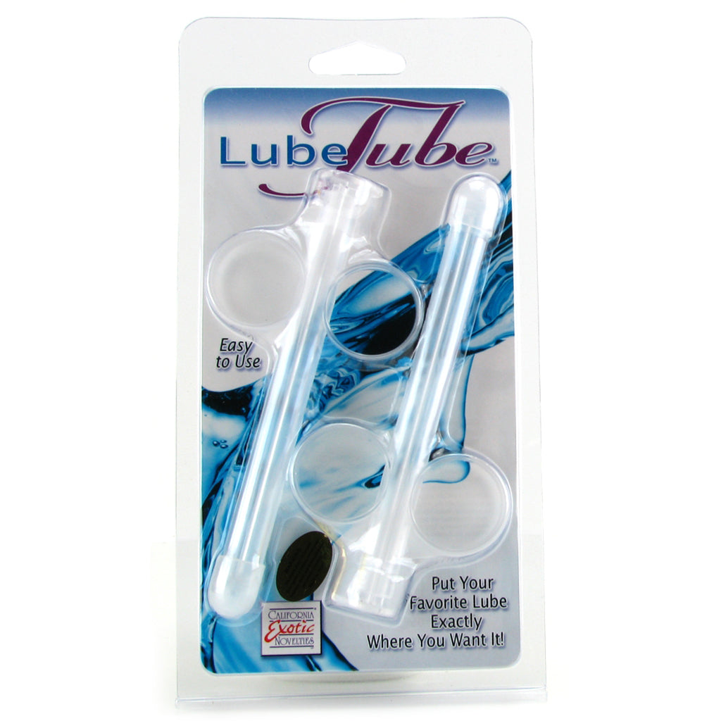 Lube Tube Applicator 2 Pack in Clear - Tophatter's Adult Products Anal Sex Toys > Douche and Enema - Tophatter Daily Deals