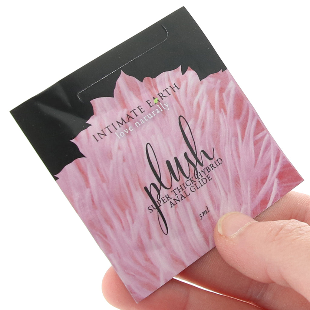 Plush Super Thick Hybrid Anal Glide in .1oz/3ml - Tophatter's Adult Products Lubes and Lotions > Hybrid Lubricants - Tophatter Daily Deals