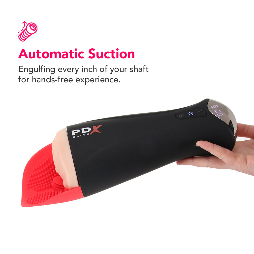 PDX Elite Fap-O-Matic Pro XL Suction Stroker in Light - Wholesale Prices (Limited Deals)